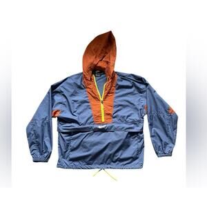 Nike Women Sportswear Icon Clash Diffused Blue Packable Jacket Sz XS Windbreaker